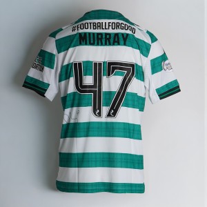 CELTIC FC FOUNDATION CHRISTMAS APPEAL LOGO SIGNED SHIRT - DANE MURRAY for sale on Ebay