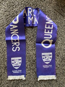 1970's Silk Football Scarf - Queens Park Rangers for sale on Ebay