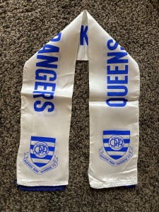 1970's Silk Football Scarf - Queens Park Rangers for sale on Ebay