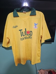 Crystal Palace Football Shirt 1991 1992 Away Size L LARGE for sale on Ebay