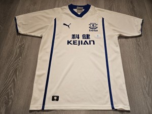 Mens Puma Everton Away football shirt 2002 - 2003 Size M for sale on Ebay