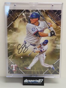 2025 Fanatics Emanate Under Wraps Corey Seager Gold Auto Autograph 35/50 Rangers for sale on Ebay