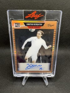Dimitar Berbatov Leaf Pro Set Auto /50 Spurs Fulham Man Utd for sale on Ebay