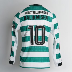 CELTIC FC FOUNDATION CHRISTMAS APPEAL LOGO SIGNED SHIRT - MICHEL-ANGE BALIKWISHA for sale on Ebay