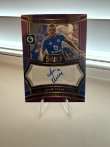 Panini Jamie Vardy Talismen Leicester City 2024-25 Premier League Auto  40/49 for sale on Ebay