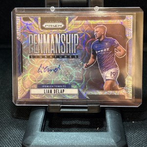 Panini Prizm Premier League 2024/25 Ipswich Liam Delap Penmanship Auto Choice for sale on Ebay