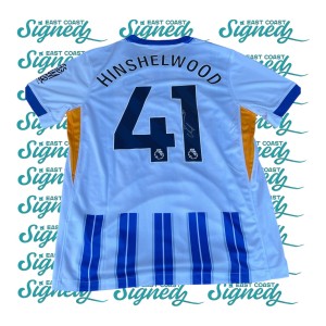 Jack Hinshelwood Signed Brighton and Hove Albion Shirt COA for sale on Ebay