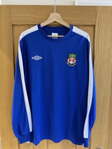 Rare Wrexham FC Away Shirt 2010/2011 Umbro Long Sleeves XL for sale on Ebay