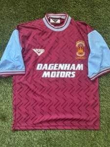 West Ham United 1994 Bobby Moore Memorial Football Shirt ⚒ RARE Authentic ⚒ M for sale on Ebay