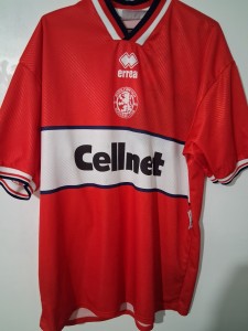 Middlesbrough home shirt 1997/98 xxl for sale on Ebay