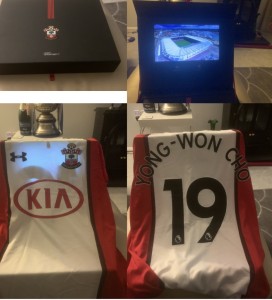 Prototype club produced Southampton FC Home Football Shirt 2017-18 for KIA (XL) for sale on Ebay