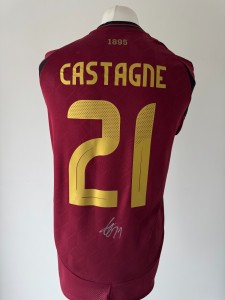 Signed TIMOTHY CASTAGNE Shirt - Belgium - EXACT PROOF/COA - Fulham Leicester for sale on Ebay