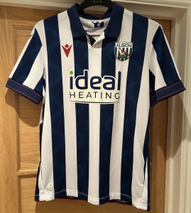 West Bromwich Albion Macron Home Shirt 2924/25, Size Large In Great Condition for sale on Ebay