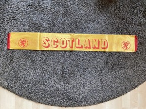 1970's Silk Football Scarf - Scotland - World Cup Argentina 1978 for sale on Ebay