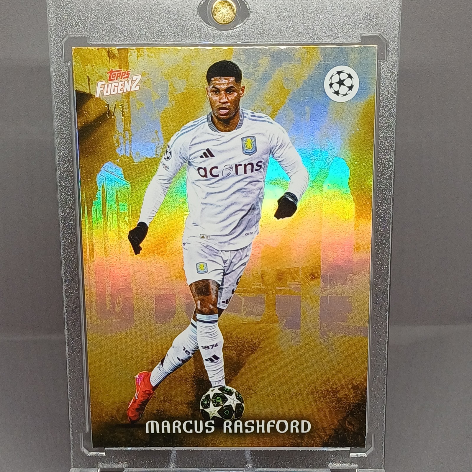 2025 Topps Fugenz Marcus Rashford 1/1 - Aston Villa for sale on Ebay