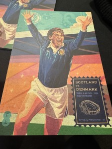 Scotland v Denmark - 18/11/2025 - Off Match Programme & Hospitality Wristband for sale on Ebay
