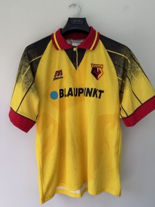 Vintage Watford Football Shirt 1995-96 Home Adults Medium Original  for sale on Ebay