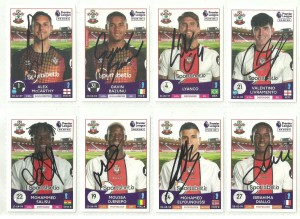 8 x SOUTHAMPTON - Signed Panini 2023 Stickers [Unused] for sale on Ebay