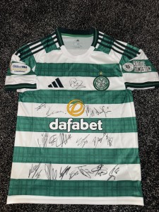 Genuine SQAUD SIGNED Celtic Fc Home Football Shirt 25/26 - Photo Proof for sale on Ebay