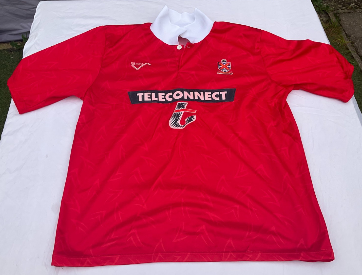 Fulham fc away Shirt 1990/91 Excellent Condition Size large Shirt by ribero for sale on Ebay