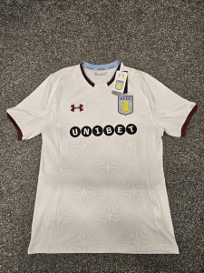 Very Rare Unreleased Aston Villa 2017/18 Third Shirt BNWT XL for sale on Ebay