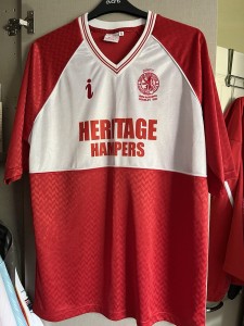 Middlesbrough Football Club Football Shirt ZDS Cup Final 1990 Skill XXL Retro for sale on Ebay