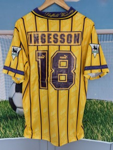 Sheffield Wednesday Third Football Shirt 1994 1995 INGESSON SIZE XL SWEDEN SHEFF for sale on Ebay