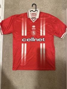 Middlesbrough FC 1998-99 Erreà Home Shirt Size Large for sale on Ebay