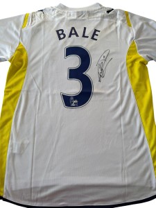 Rare Gareth Bale Signed Tottenham Hotspur Jersey for sale on Ebay