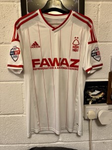 Nottingham Forest 2014/2015 Away Shirt Adidas Size Medium for sale on Ebay