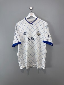 EVERTON 1987/88 THIRD SHIRT (size L)  UMBRO ORIGINAL VINTAGE FOOTBALL SHIRT for sale on Ebay