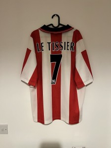Southampton 1997-1999 Home Football Shirt, LE TISSIER 7, XL for sale on Ebay