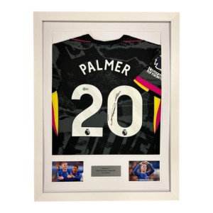 Cole Palmer signed shirt FRAMED ACG Chelsea JERSEY PROOF ENZO ESTAVAO PEDRO    for sale on Ebay