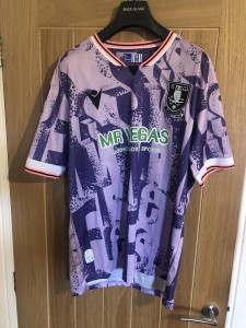 Sheffield Wednesday Training Top Bannan 10 Remake New Size 2XL Will Fit Lg/XL for sale on Ebay