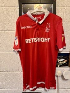 Nottingham Forest FC home football shirt SIZE XXL Mens Macron Betbright 2018/19 for sale on Ebay
