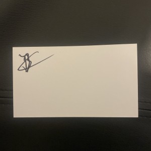 Jaydon Banel Burnley,Ajax Hand Signed Autograph Card for sale on Ebay