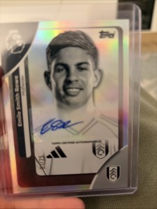 Topps 24/25 EPL Emile Smith Rowe Autograph 67/75 Fulham for sale on Ebay