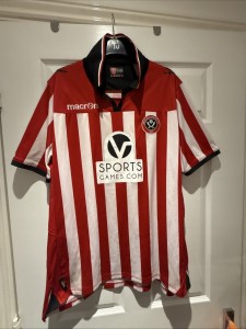 Sheffield United 2013/14 Home Shirt Adults Large for sale on Ebay