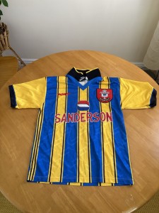 Authentic Southampton FC 95-97 Away Shirt Size S/M for sale on Ebay