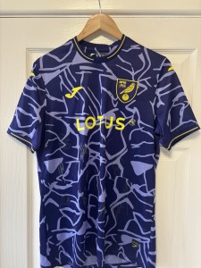 Norwich City Signed 2023/2024 Third Kit Football Shirt for sale on Ebay
