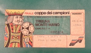 EUROPEAN CUP FINAL IN Rome 30/05/1984 : AS ROMA vs LIVERPOOL FC for sale on Ebay