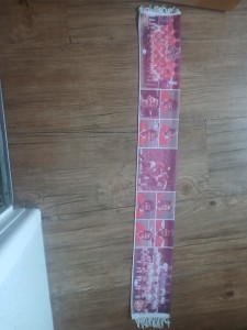 Man Utd Vintage Scarf 1976 Very Rare Scarf To Find  Will Be 50 Years Old Next... for sale on Ebay