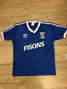 Original and very rare Ipswich Town 1986 to 1989 home shirt - Adidas - Medium for sale on Ebay