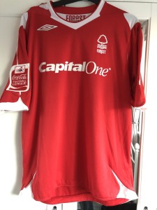 Nottingham Forest Home Shirt for sale on Ebay