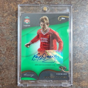 Sir Kenny Dalglish Liverpool Lineage Autograph 1/50 BOOKEND! ULTRA RARE! for sale on Ebay