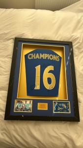Leicester City Hand Signed  home  Shirt for sale on Ebay