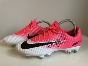 Nike Mercurial Eden Hazard Personalised Boots Signed for sale on Ebay