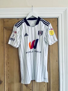 Rare Fulham Match worn 2021/22 Harry Wilson #8 championship home shirt! for sale on Ebay