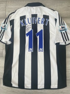 Patrick Kluivert Newcastle United 2003/05 Shirt Netherland Barcelona Ajax for sale on Ebay