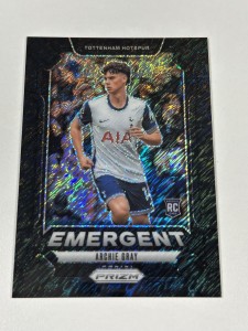 24/25 Panini Prizm Archie Gray Rookie Emergent Insert 1/1 Tottenham for sale on Ebay